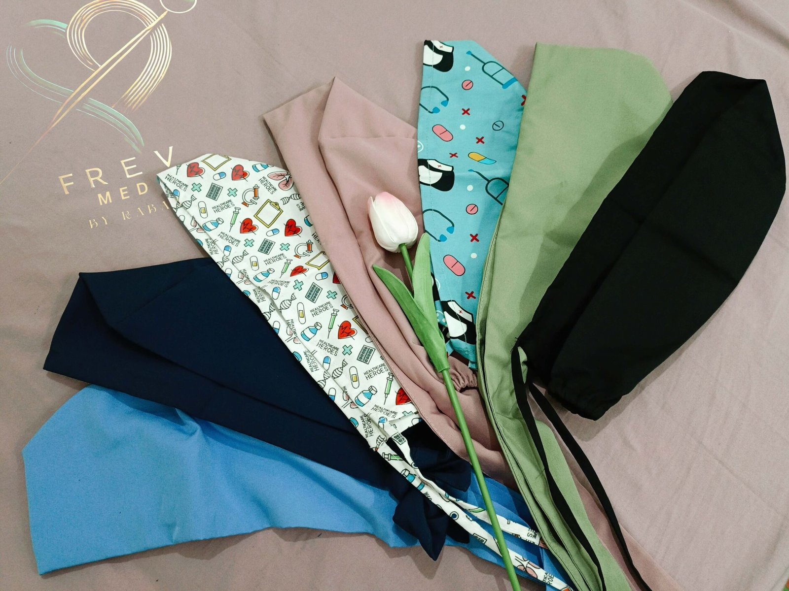 Premium Scrub Caps by FrevMed