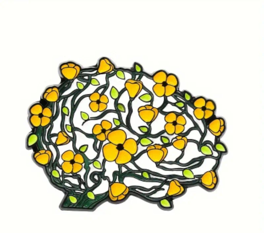 Floral Anatomy Enamel Pins – For the Healers with Heart - Image 6